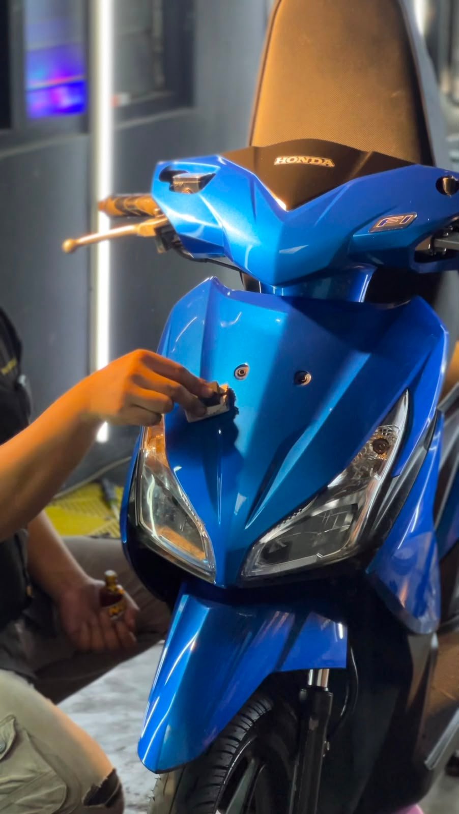 Ceramic Coating Motor